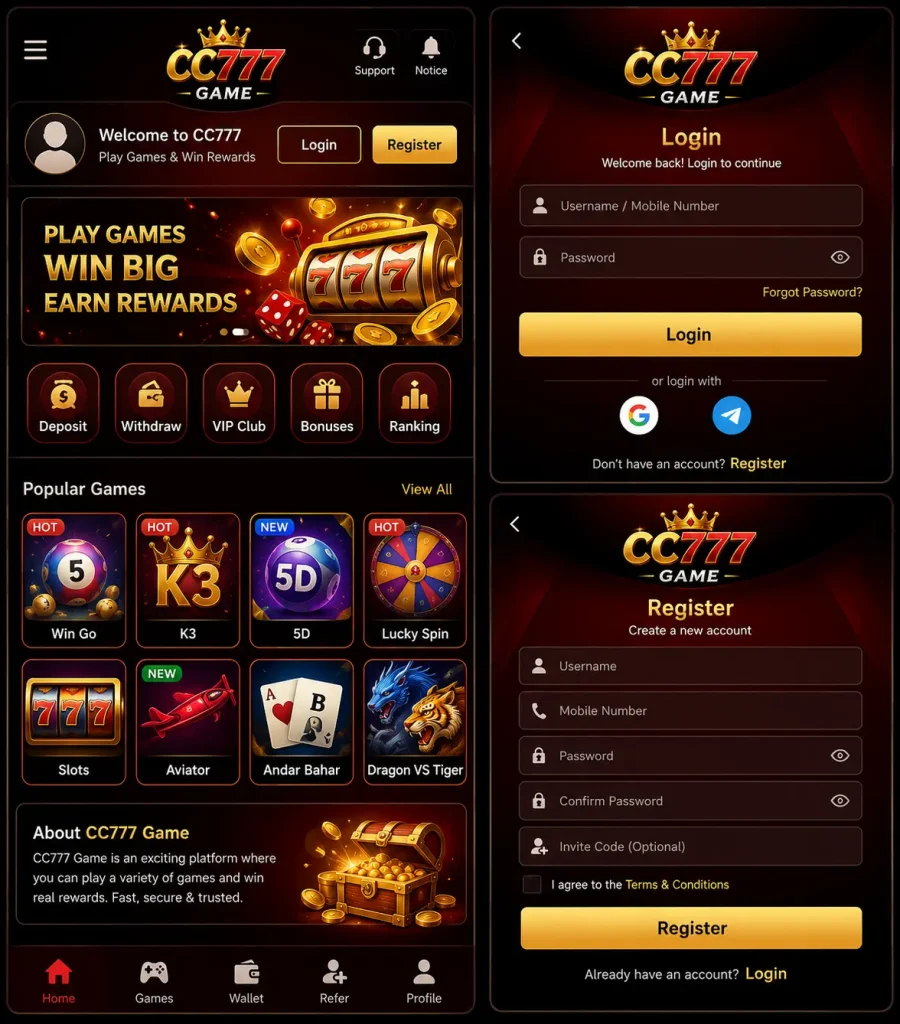 cc777 game