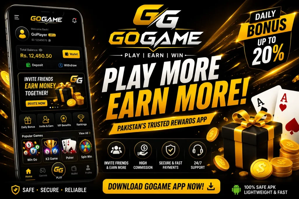 gogame app promotional banner