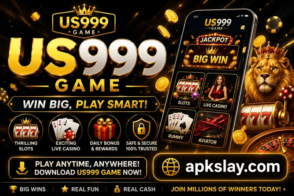 us999 game promotional banner